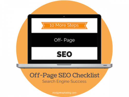 Off-Page SEO Checklist for Businesses'