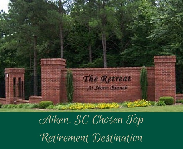 Aiken, SC Chosen Top Retirement Destination