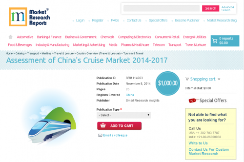 Assessment of China's Cruise Market 2014-2017'