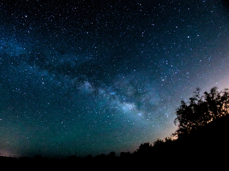 The Milky Way over Oracle State Park by Mike Weasner.