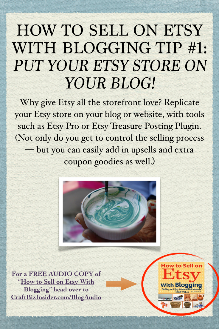 How to Sell on Etsy With Blogging Tips
