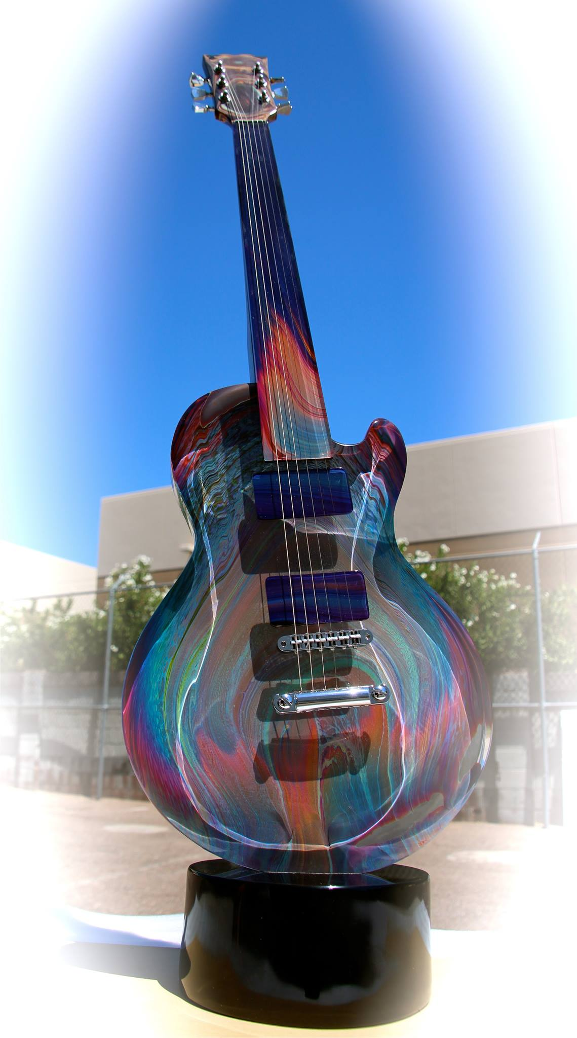 Glass Gibson Guitar Shipped by Craters &amp;amp; Freighters'