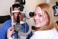 Eye exam at Galbrecht Eye Care