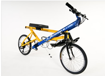 Rowbike Exercising Machine by Nate Shrader'