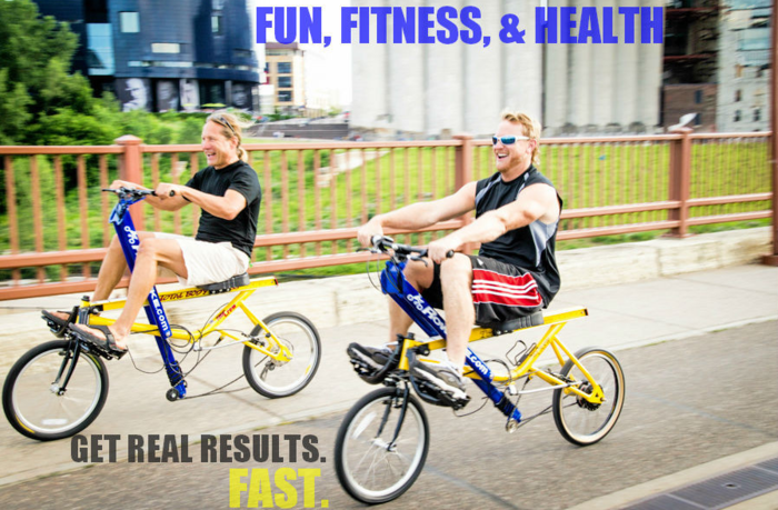 Rowbike Exercising Machine by Nate Shrader'