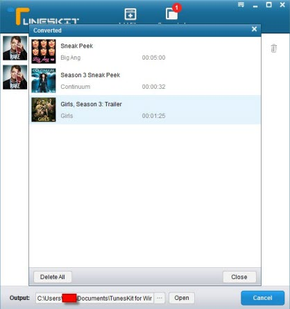 Convert iTunes M4V to MP4 format