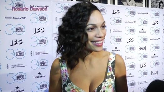 Android TV Rosario Dawson at Film Independent Spirit Awards'