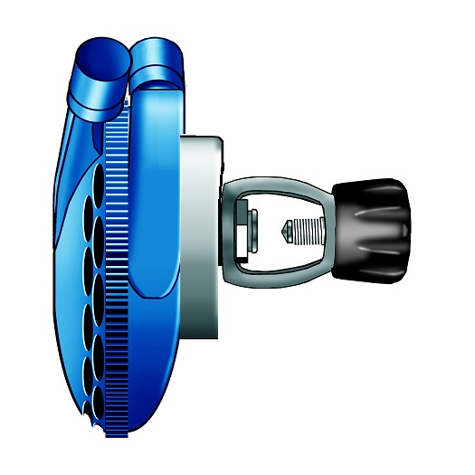 Sea Wolf Mk5 Double Hose *DHR* Diving Regulator