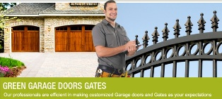 Green Garage Doors &amp;amp; Gates'