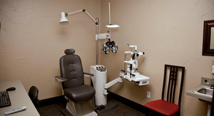 Eye Exam Room at Vision City Las Colinas'