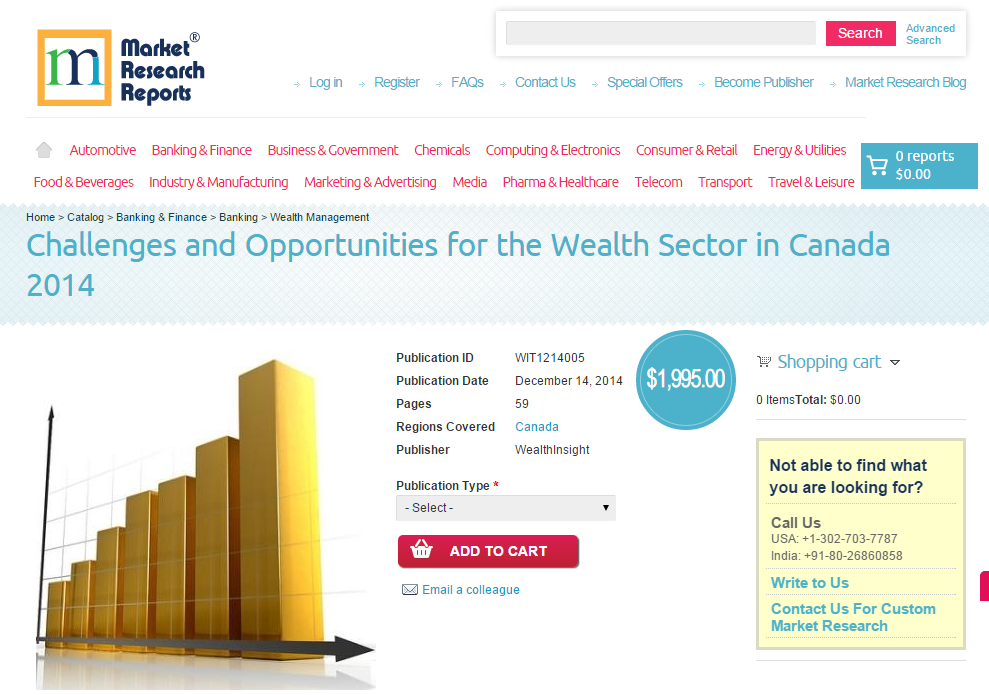 Wealth Sector in Canada 2014'