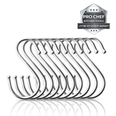 Stainless Steel S Hooks'