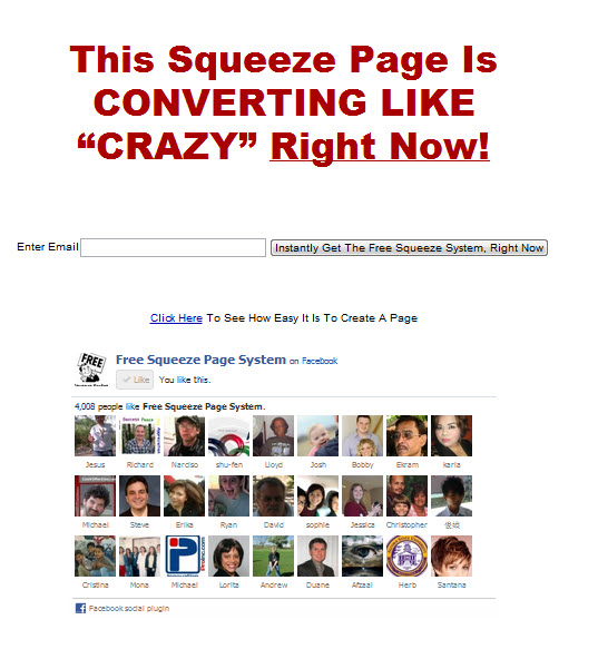 Simple Squeeze Pages That Convert Well.'