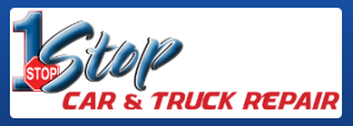 1 Stop Car and Truck Repair Logo
