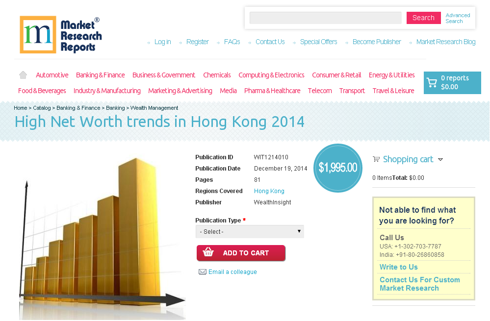 High Net Worth trends in Hong Kong 2014'