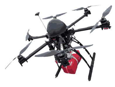 Life Saving Drone Technology'