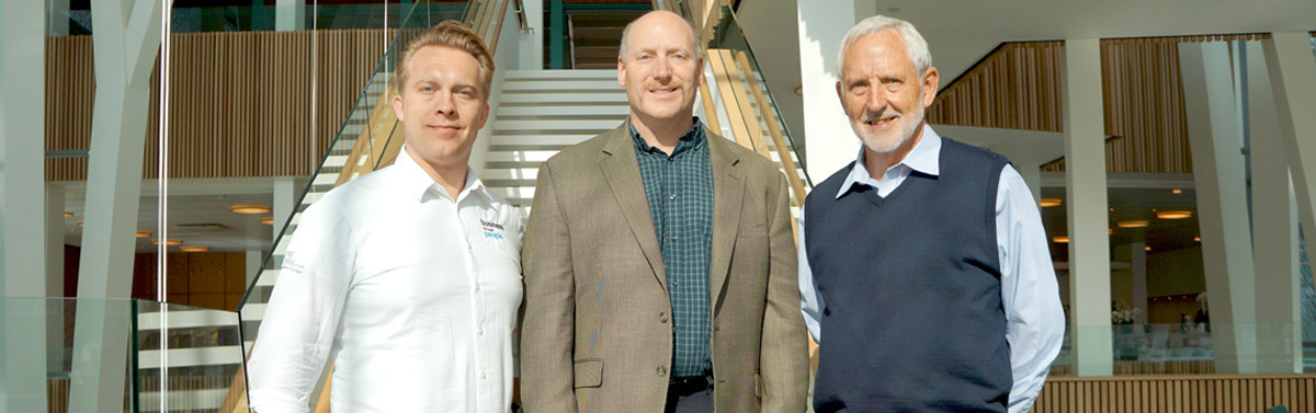 John Vellema, Jim Huntzinger, Christian Obbekaer