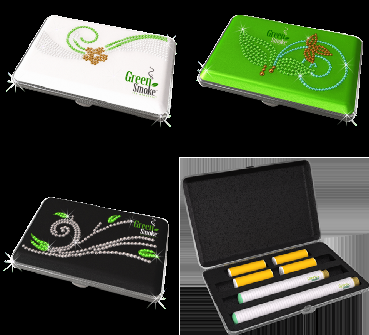 Sparkle Carrying Case of Green Smoke'