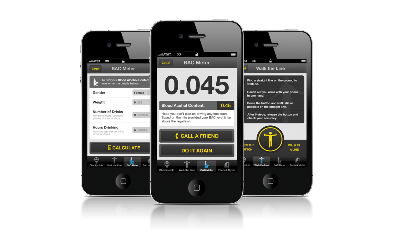 DUI Dodger iPhone App'