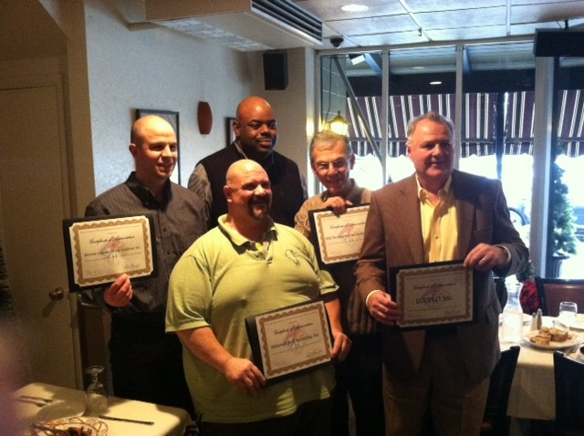 MXI, Inc. Certificate of Appreciation'