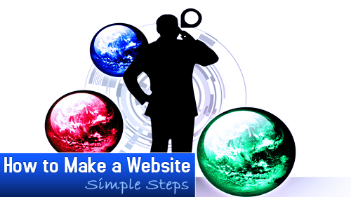 how to create a website'