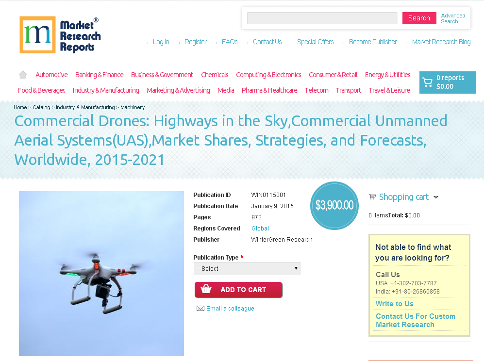 Commercial Drones: Highways in the Sky, Commercial Unmanned