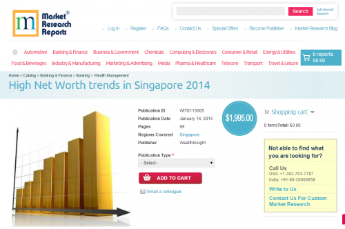 High Net Worth trends in Singapore 2014'