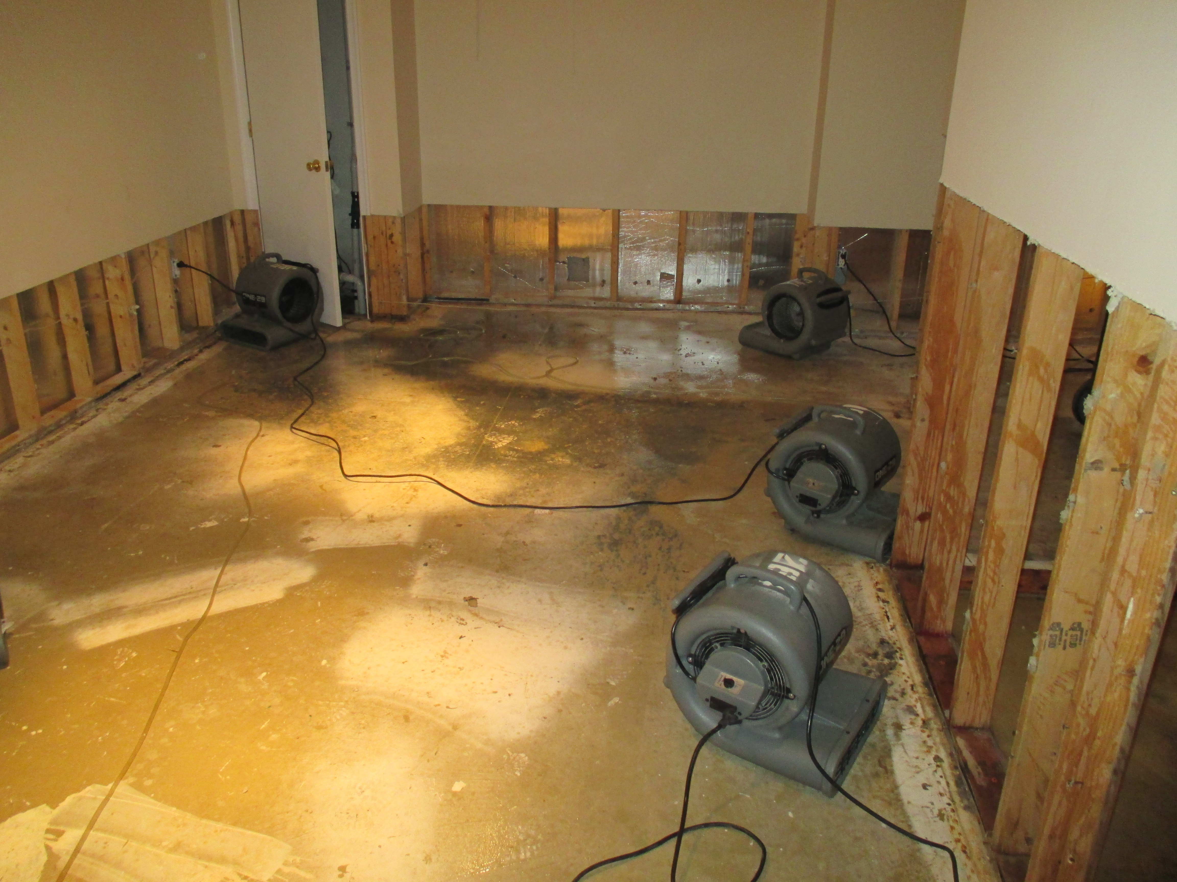 Bensalem Basement Flood Cleaning and Repairs
