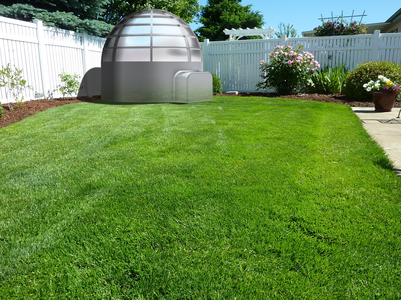 Micro Solar power station.'