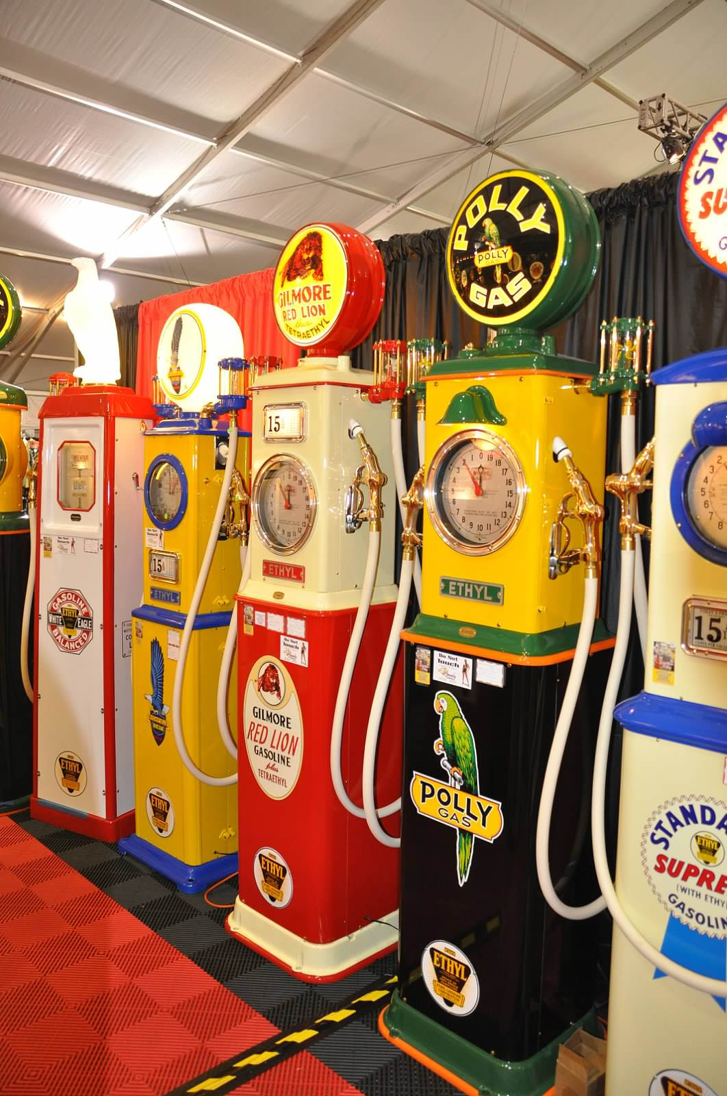 Craters and Freighters Ships Vintage Gas Pumps