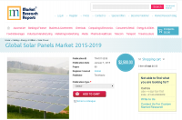Global Solar Panels Market 2015-2019