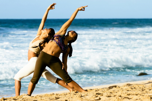 Autumn Teneyl Designs Yoga on the Beach'