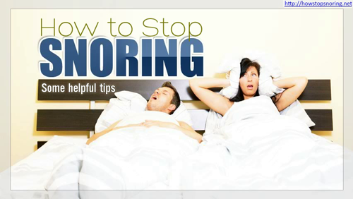 Natural Cures for Snoring'