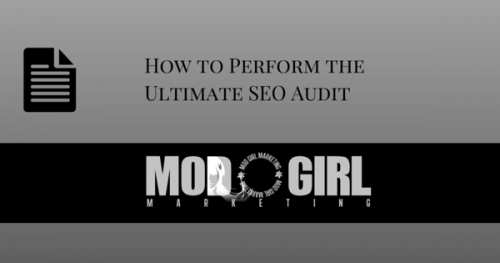 How To Perform The Ultimate SEO Audit'