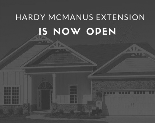 Hardy McManus Extension is Now Open'