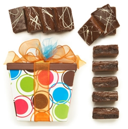 Vanilla Sea Salt Caramel Brownies'