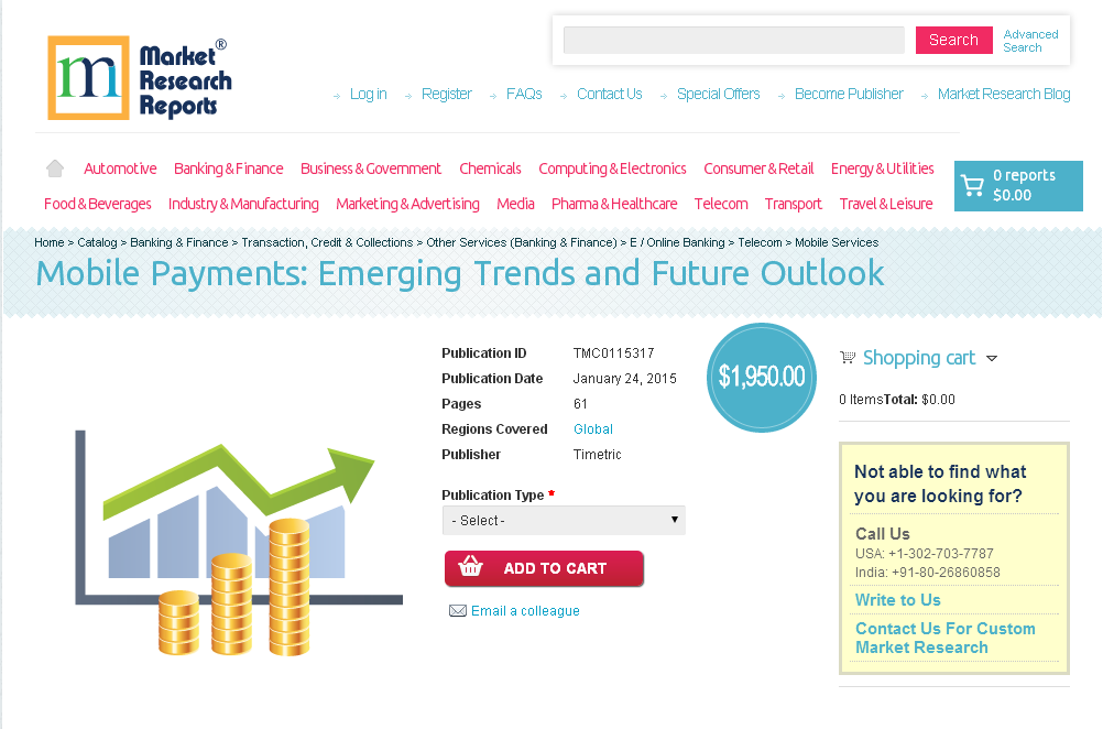 Mobile Payments: Emerging Trends and Future Outlook