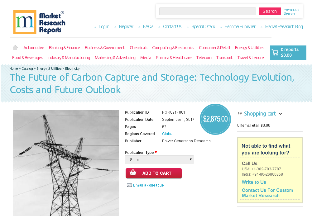 Carbon Capture and Storage: Technology Evolution, Costs and'