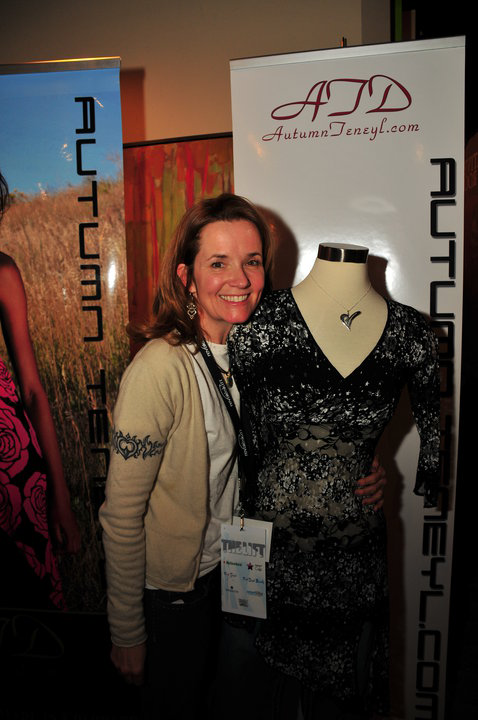 Actor Lea Thompson Visits Autumn Teneyl at Sundance'