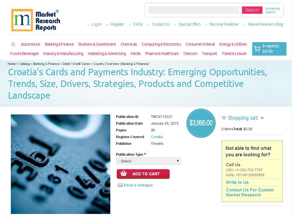 Croatia's Cards and Payments Industry: Emerging Opportu
