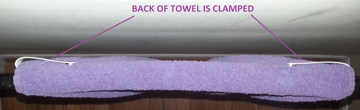 The Towel Hugger - Give Your Towel a Hug'