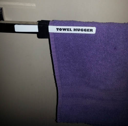 The Towel Hugger - Give Your Towel a Hug'