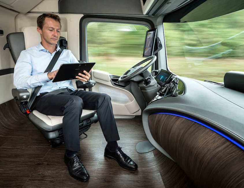 Daimler's Self Driving Truck