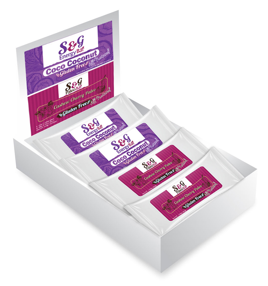 S&G Energy Bars Box