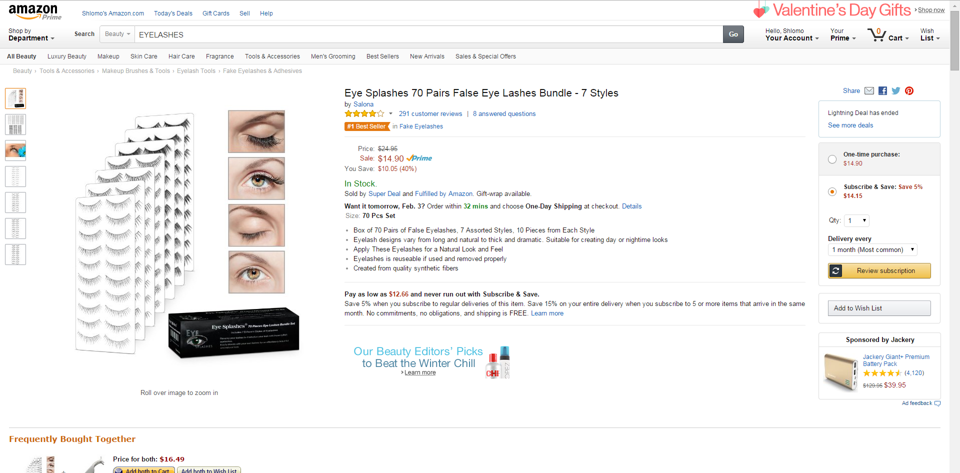 Amazon Eye Splashes Screenshot 2