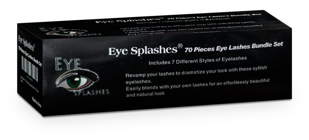 Salona Eye Splashes False Eyelashes Box'