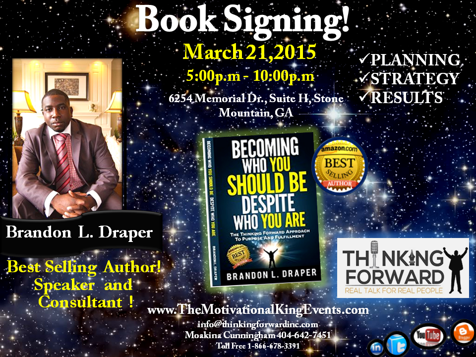 Book Signing Flyer