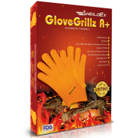 SheildEx Silicone Kitchen &amp; BBQ Grilling Gloves