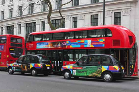 London Taxi Advertising'