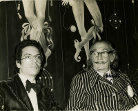 Louis Markoya and Salvador Dali At NY's St Regis Hotel